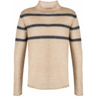 Federico Curradi Striped wool-knit sweater - Neutro