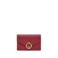 Fendi Bolsa carteira mini com corrente - Vermelho