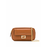 Fendi Bolsa tiracolo Easy 2 Baguette de couro - Marrom