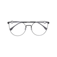 Fendi Eyewear Armação de óculos gatinho - Preto