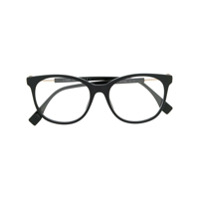Fendi Eyewear Armação de óculos quadrada com logo - Preto