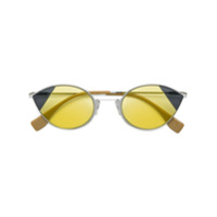Fendi Eyewear cat-eye tinted sunglasses - Prateado