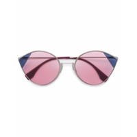 Fendi Eyewear Cut-Eye sunglasses - Prateado