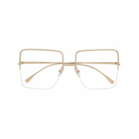 Fendi Eyewear FF0422 000 square glasses - Dourado