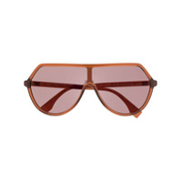Fendi Eyewear Óculos de sol FF0377S 09Q/0L - Marrom