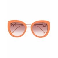 Fendi Eyewear Óculos de sol FF0409/S 2LF/HA - Laranja