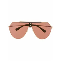 Fendi Eyewear Óculos de sol FFM0075S J5G/VP - Dourado