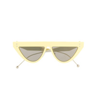 Fendi Eyewear Óculos de sol gatinho - Amarelo