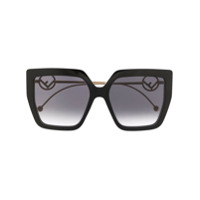 Fendi Eyewear Óculos de sol oversized 0410/S - Preto
