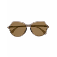 Fendi Eyewear Óculos de sol Roma Amor - Neutro