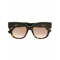 Fendi Eyewear Óculos de sol tartaruga - Marrom