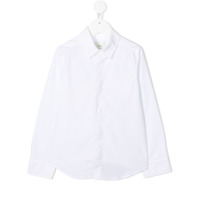 Fendi Kids Camisa de alfaiataria clássica - Branco