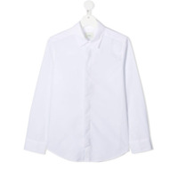 Fendi Kids Camisa de alfaiataria clássica - Branco