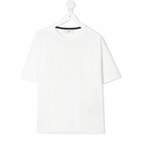 Fendi Kids Camiseta com padronagem FF - Branco