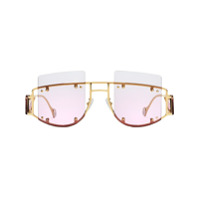 FENTY Óculos de sol oversized Antisocial - Dourado