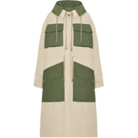 FENTY Parka com bolso contrastante - Neutro