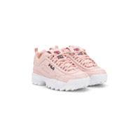 Fila Kids Tênis cano baixo Disruptor II - Rosa