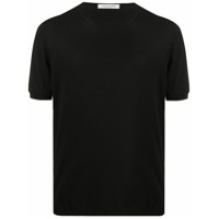 Fileria Camiseta decote careca de tricô - Preto