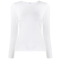 Filippa K Camiseta slim mangas longas - Branco