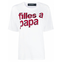 Filles A Papa Camiseta com estampa de logo - Branco