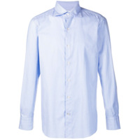 Finamore 1925 Napoli Camisa com estampa de listras - Azul