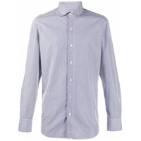 Finamore 1925 Napoli Camisa com estampa de listras - Branco