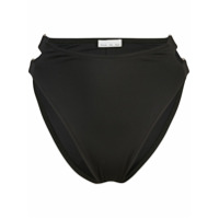 Fleur Du Mal cutout high waist bikini bottoms - Preto