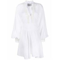 Forte Dei Marmi Couture Vestido com mangas bufantes - Branco