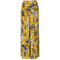 Forte Forte paisley print trousers - Amarelo