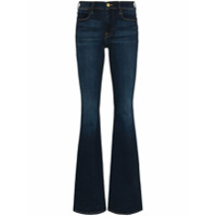 FRAME Calça jeans flare Le High cintura média - Azul