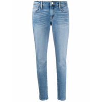 FRAME Calça jeans Le Garcon cintura média - Azul