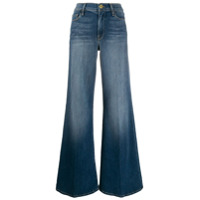 FRAME Calça jeans pantalona cintura alta - Azul