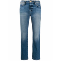 FRAME Calça jeans reta Sustainable Le High - Azul