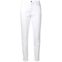 FRAME Calça jeans skinny cintura baixa - Branco
