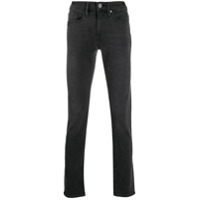 FRAME Calça jeans skinny cintura média - Cinza