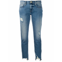 FRAME Calça jeans skinny cropped Le Garcon - Azul