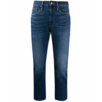 FRAME Calça jeans slim cintura média Le Pixie - Azul