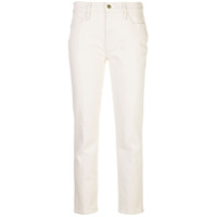 FRAME Calça jeans slim cintura média - Neutro
