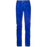 Frankie Morello Calça jeans slim com efeito destroyed - Azul