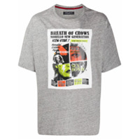 Frankie Morello Camiseta com estampa de poster - Cinza