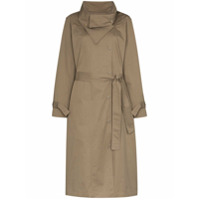 Frankie Shop Trench coat com lapelas largas - Verde