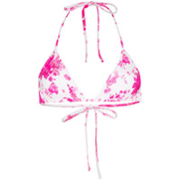 Frankies Bikinis Sutiã de biquíni Tavi com estampa floral - Rosa