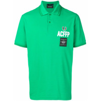 Fred Perry X Art Comes First Camisa polo com logo bordado - Verde