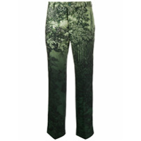 F.R.S For Restless Sleepers low rise printed trousers - Verde