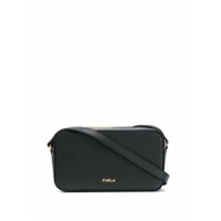 Furla Bolsa transversal Block de couro - Preto