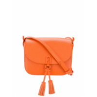 Furla Bolsa transversal com aplicação de tassel 1927 - Laranja