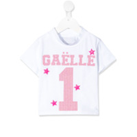 Gaelle Paris Kids Camiseta com estampa de logo - Branco