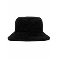 GANNI Chapéu bucket com logo bordado - Preto