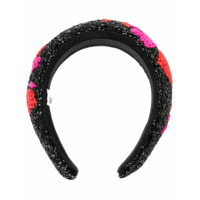 GANNI Headband com aplicação de contas - Preto