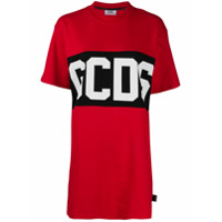 Gcds Camiseta com estampa de logo - Vermelho